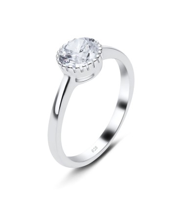 Gorgeous CZ Silver Ring NSR-3367 